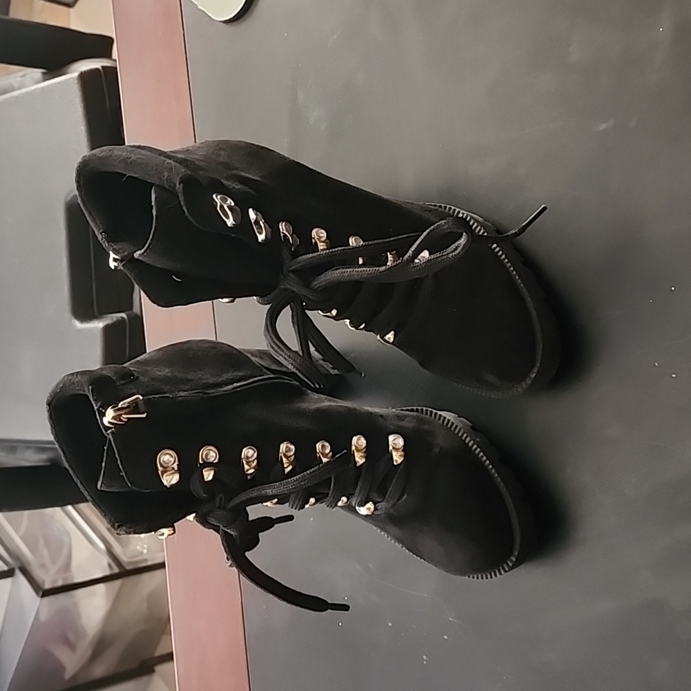 JLO black booties